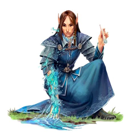 Channeling the Enchanting Essence of Water Elves